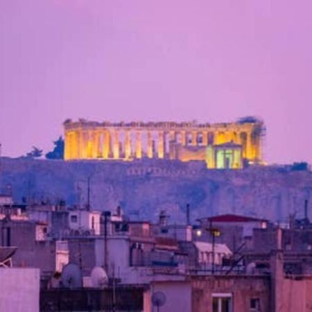 Charming Rooftop Nest With Awesome Acropolis View Downtown Athene Buitenkant foto